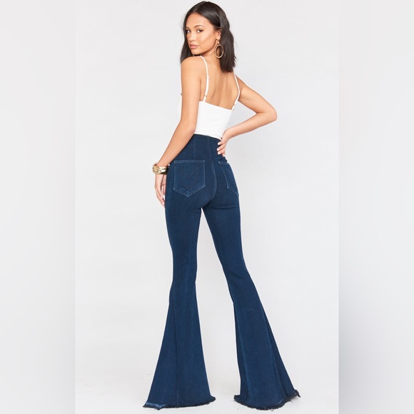 Show Me Your MuMu Berkeley Bells in Thunder - XS Regular Length - Picture 3 of 4